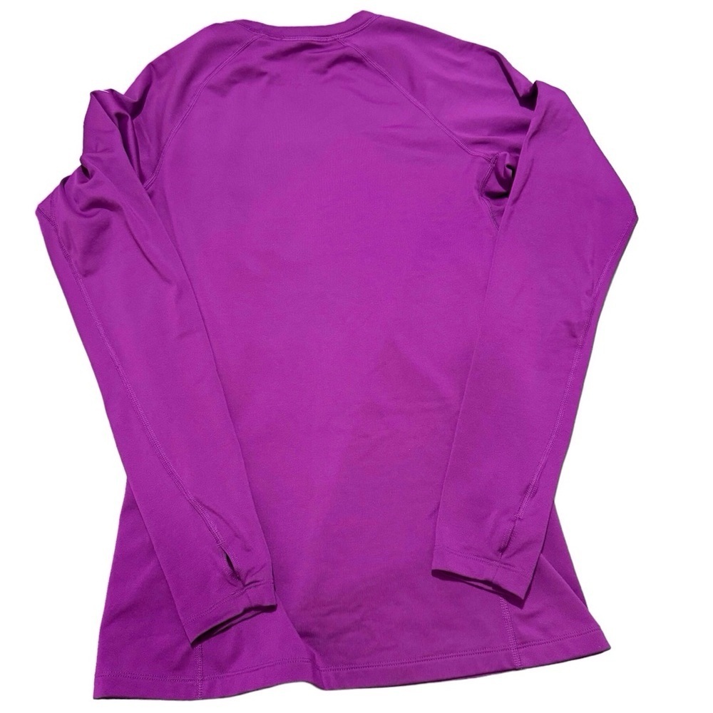 Nike Pro Combat Fitted Therma-Fit Thermal Fleece Long Sleeve Top Crewneck Medium - Picture 3 of 9